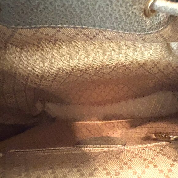 Gucci NWOT in olive Suede with authentic Bamboo Handgrips and Latch COA - Picture 5 of 13